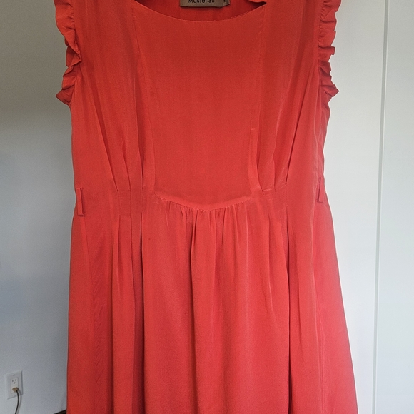 Women's Red Dress - Picture 3 of 6